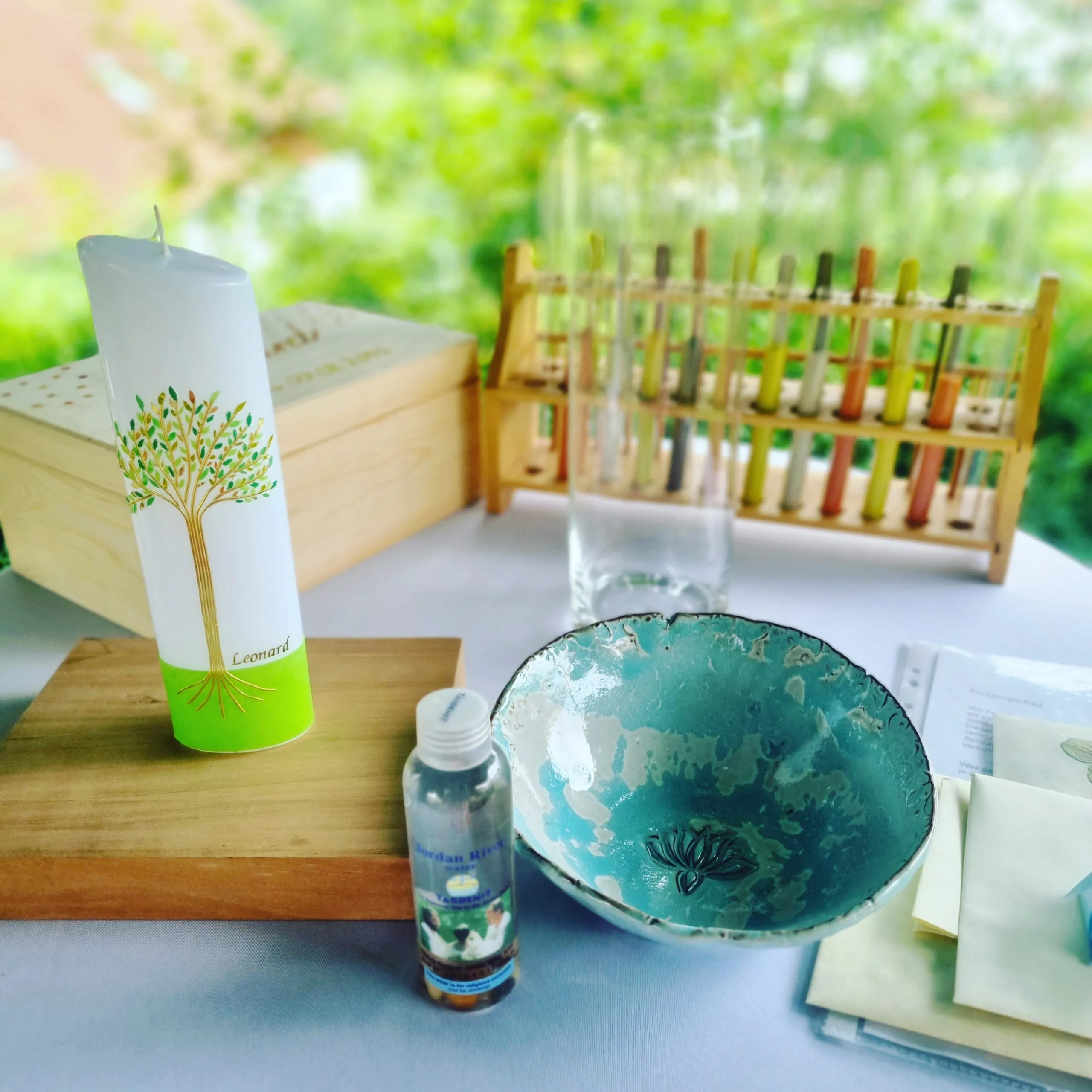 Kinderwillkommensfest Ritual Lebenskerze Caroline Stiegler